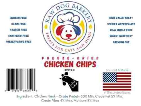 Chicken Chips Freeze-Dried Online Sale