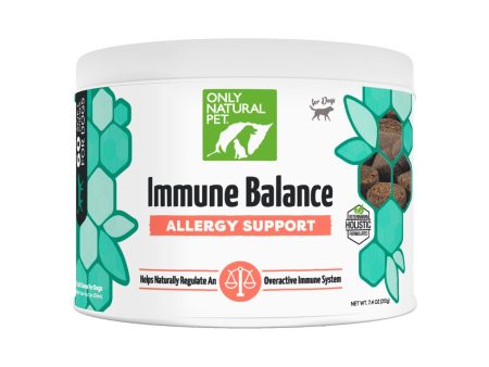 Only Natural Pet Immune Balance Allergy Support Soft Chews for Dogs Fashion