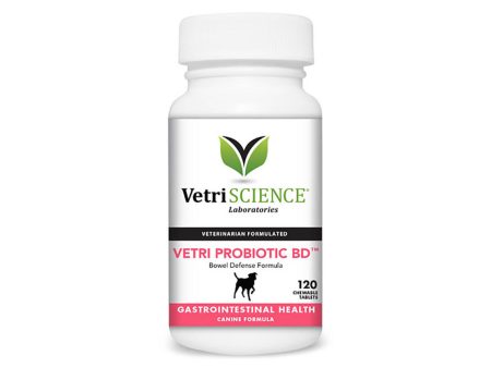 VetriScience Probiotic BD Bowel Defense Dog Supplement Online Sale