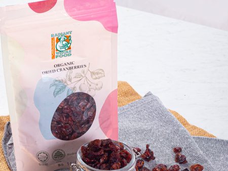 Radiant Organic Dried Cranberries (Gluten Free) Online Sale