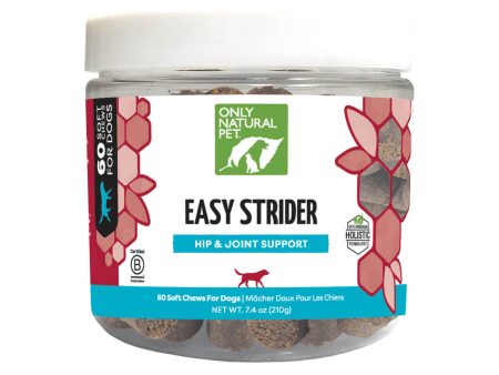 Only Natural Pet Easy Strider Hip and Joint Dog Supplement Soft Chews Sale