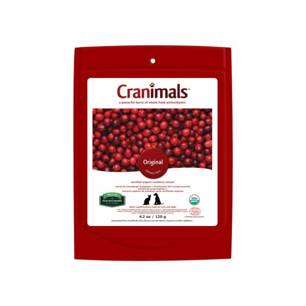 Cranimals Original Urinary Tract Organic Cranberry Extract Supplement for Dogs & Cats Discount