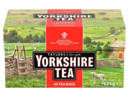 Yorkshire Tea Bags 40 Online now