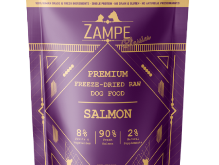 Zampe Freeze Dried Raw Salmon Slider Dog Food Online Hot Sale