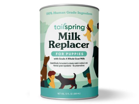 TailSpring Puppy Milk Replacer Supplement for Dogs Hot on Sale