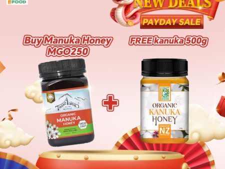 Tranzalpine Organic Manuka Honey MG250+ Supply