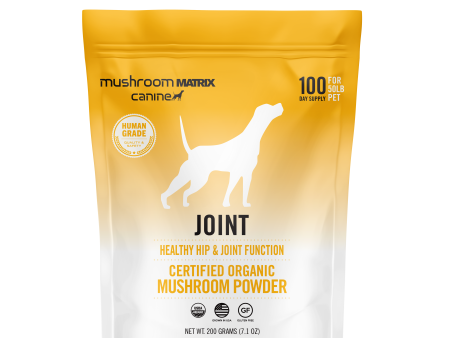 Canine Matrix Joint Flex Organic Mushroom Mobility Supplement for Dogs Fashion