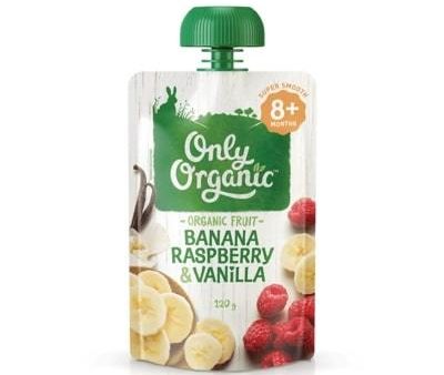 Only Organic Banana Raspberry & Vanilla Online now