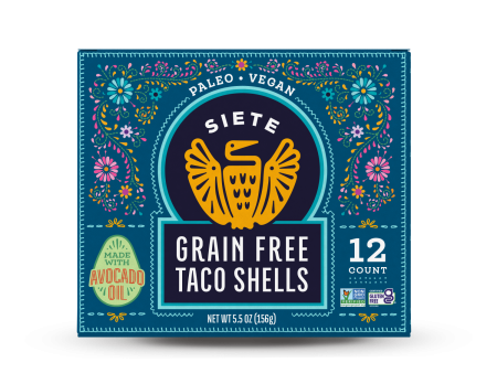 Grain Free Taco Shells - 4 Pack Sale