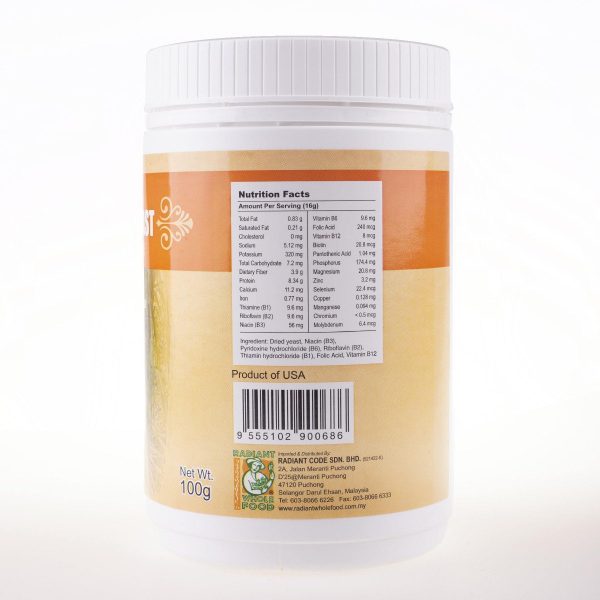 Radiant Nutritional Yeast Flakes Hot on Sale