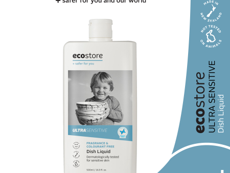 Ecostore Ultra Sensitive Dish Wash Liquid Online now