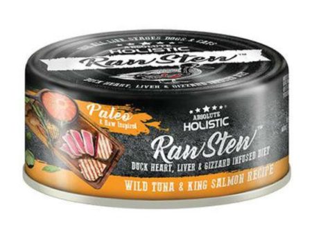 Absolute Holistic Raw Stew Tuna & King Salmon Wet Cat & Dog Food Online Hot Sale