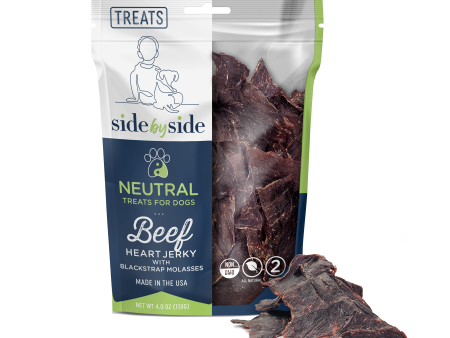 Beef Heart Treats for Dogs with Blackstrap Molasses (Neutral) Discount