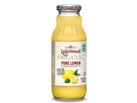 Lakewood Organic PURE Lemon Juice 12.5Oz (370ml) Online Hot Sale