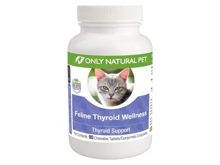 Only Natural Pet Feline Thyroid Wellness Support Supplement for Cats For Sale