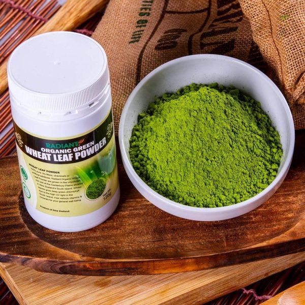 Radiant Organic Green Wheat Leaf Powder Supply