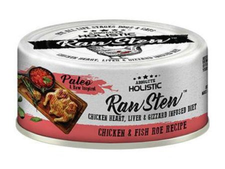 Absolute Holistic Raw Stew Chicken & Fish Roe Wet Cat & Dog Food Discount