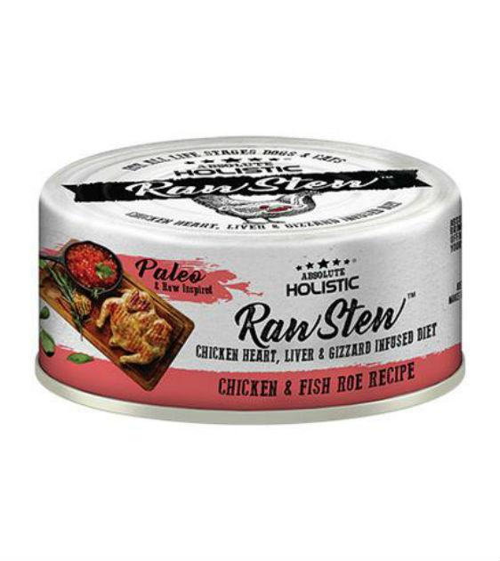 Absolute Holistic Raw Stew Chicken & Fish Roe Wet Cat & Dog Food Discount