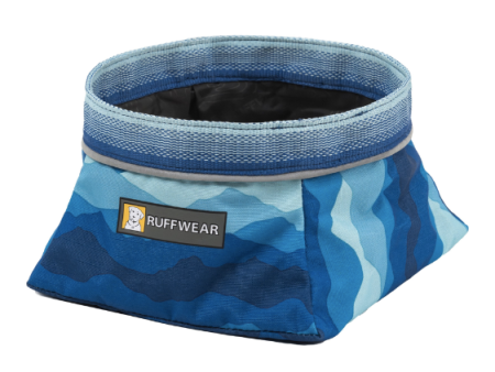 Ruffwear Quencher™ Collapsible Dog Food & Water Bowl (Coastal Mountains) Supply