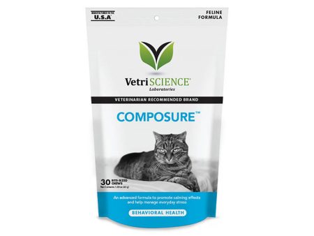 VetriScience Composure Feline Supplement Calming Chews Online now