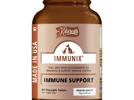 Kala Health IMMUNIX® (Immune Support) Full Spectrum Antioxidants Supplements for Dogs and Cats Online now