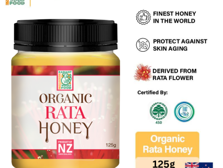 Radiant Organic Rata Honey (125g) Madu Asli Halal Online now