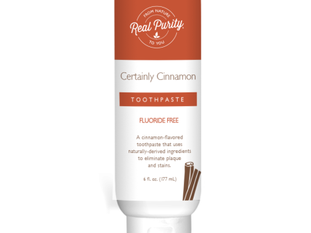 Certainly Cinnamon Toothpaste Online now