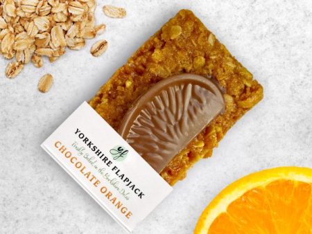 Yorkshire Chocolate Orange Flapjack For Sale