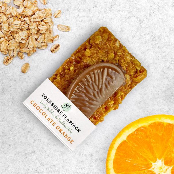 Yorkshire Chocolate Orange Flapjack For Sale