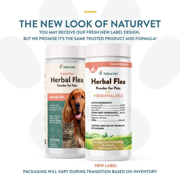 NaturVet Herbal Flea Repel Powder on Sale