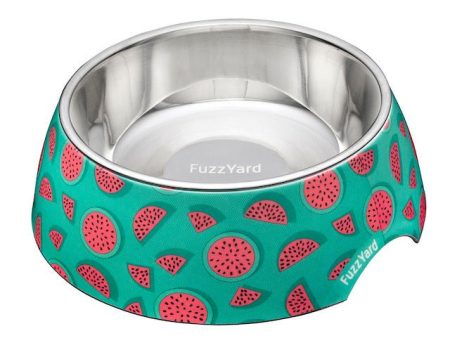 FuzzYard Summer Punch Easy Dog Feeding Bowl Discount