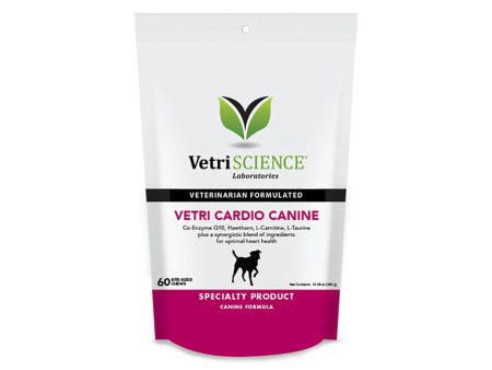 VetriScience Cardio Canine Heart Support Bite-Sized Chews Hot on Sale