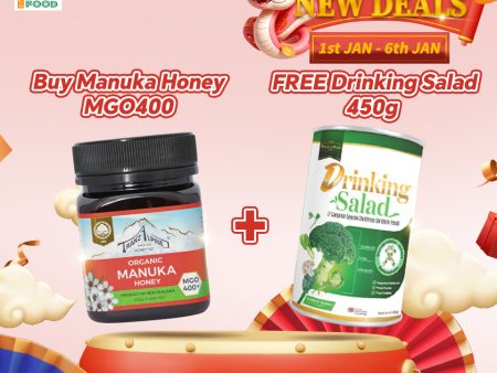 Tranzalpine Organic Manuka Honey MGO 400+ Discount