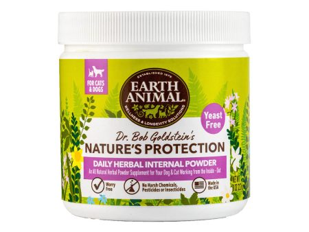 Earth Animal Nature s Protection Daily Herbal Internal Powder for Dogs & Cats For Discount