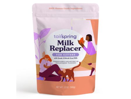 TailSpring Kitten Milk Replacer Supplement for Cats Online Sale