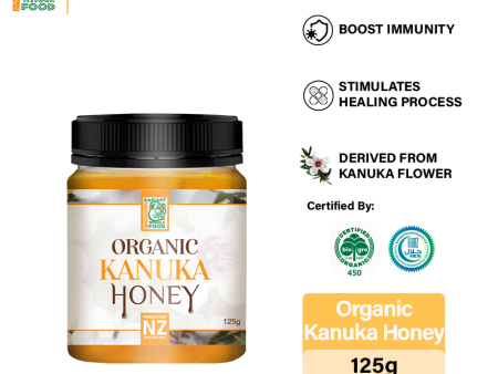 Radiant Organic Kanuka Honey (125g) Madu Asli Halal Hot on Sale