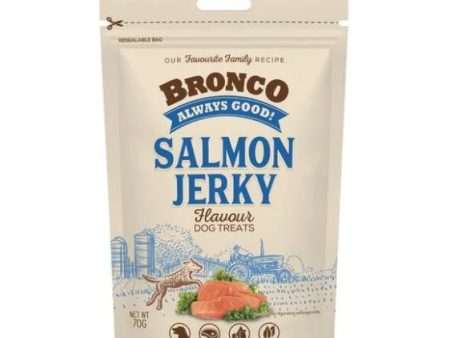 Bronco Chicken Jerky Dog Treat (Salmon Flavoured) Fashion